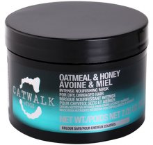 Tigi Intenzivní vyživující maska pro suché a poškozené vlasy Catwalk Oatmeal & Honey (Intense Nourishing Mask) 200 g