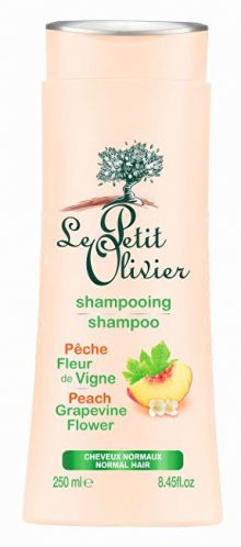 Le Petit Olivier Šampon pro normální vlasy Broskev a hroznové květy 250 ml