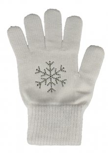 CAPU Dámské rukavice 55305-A White