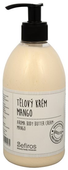 Sefiros Tělový krém Mango (Aroma Body Butter Cream) 500 ml