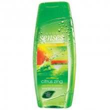 Avon Sprchový gel s vůní šťavnatého Grapefruitu s Mandarinkou (Senses Citrus Zing) 250 ml