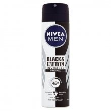 Nivea Antiperspirant ve spreji pro muže Invisible For Black & White Power 150 ml