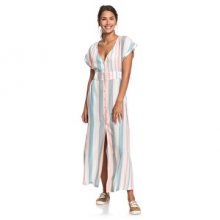 Roxy Dámské šaty Furore Lagoon Stripe Snow White Retro Vertical ERJWD03372-WBK3 S