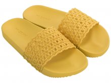 Zaxy žluté pantofle Snap Mesh Slide Fem Yellow - 35/36