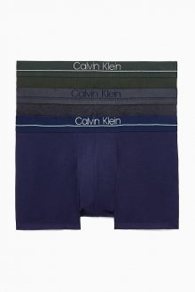 Calvin Klein barevné 3 pack pánské boxerek 3P Trunk - S
