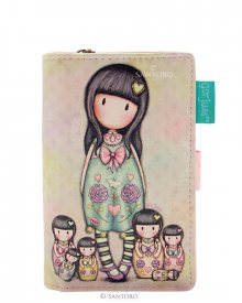 Santoro barevná peněženka Gorjuss Seven Sisters