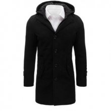 Pánský kabát stylový černý