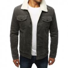 Pánská bunda tmavě šedá