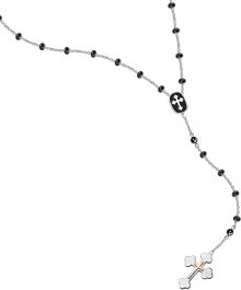 Morellato Pánský ocelový náhrdelník s křížkem God SANF11