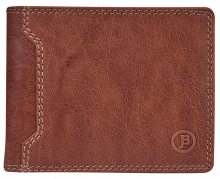 JustBag Pánská kožená peněženka 5205 Cognac