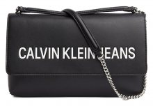 Calvin Klein černá kabelka Sculpted LG EW Flap Black