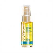Avon Vyživující sérum na vlasy s marockým arganovým olejem Advanced Techniques (Nourishing hair Serum) 30 ml - SLEVA - pomačkaná krabička