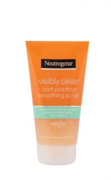 Neutrogena Vyhlazující peeling Visibly Clear Spot Proofing (Smoothing Scrub) 150 ml