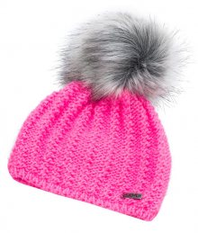 CAPU Zimní čepice 384-G Pink