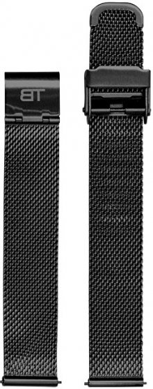 Bentime Kovový mesh s easy clickem - černý 16 mm