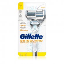 Gillette Holicí strojek pro citlivou pleť Skinguard Sensitive + náhradní hlavice 2 ks
