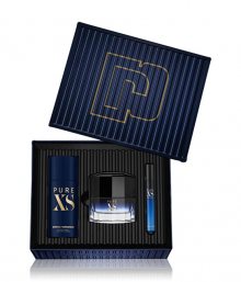 Paco Rabanne Pure XS - EDT 50 ml + deodorant ve spreji 150 ml + EDT 10 ml