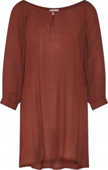 Kaffe Tunika \'Amber\' rezavě červená