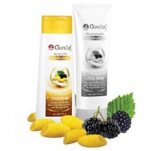 Twin Lotus Bylinný šampón s výtažky z hedvábí Golden Silk (Herbal Shampoo Golden Silk) 180 ml