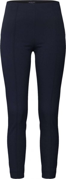 SELECTED FEMME Kalhoty \'Pintuck\' tmavě modrá