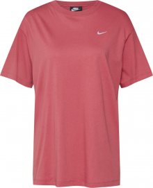 Nike Sportswear Oversized tričko pastelově červená