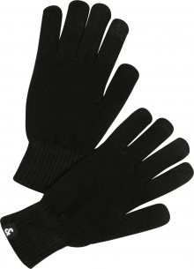 JACK & JONES Prstové rukavice černá