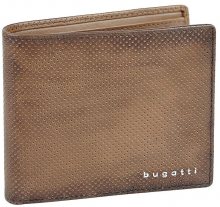 Bugatti Pánská peněženka Perfo 49396902 Brown