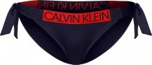Calvin Klein Swimwear Spodní díl plavek červená / černá