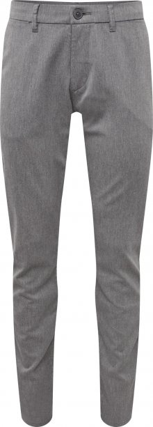 ESPRIT Chino kalhoty \'Dobby Chino\' šedá