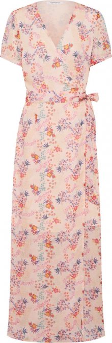 GLAMOROUS Letní šaty \'AC2402\' fialová / broskvová / růžová