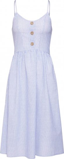 ONLY Letní šaty modrá / bílá