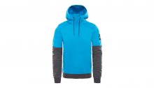 The North Face M Fine Box Hoodie Bomber Blue modré T93BNXF89