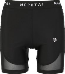 MOROTAI Sportovní kalhoty \'NAKA Performance\' černá / bílá