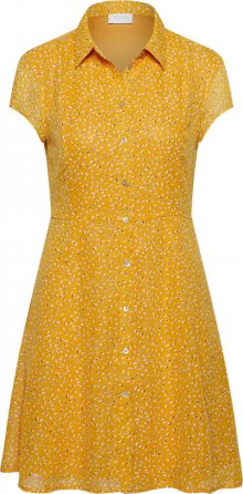 VILA Letní šaty žlutá