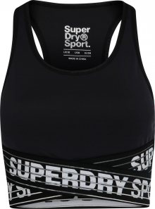 Superdry Sportovní podprsenka černá