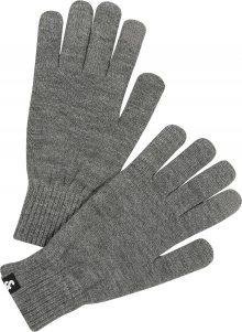 JACK & JONES Prstové rukavice šedá