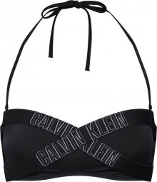 Calvin Klein Swimwear Horní díl plavek \'BANDEAU-RP\' černá