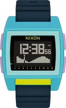 Nixon Digitální hodinky \'Base Tide Pro\' tyrkysová / žlutá