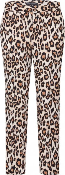 Banana Republic Kalhoty \'AVERY LEOPARD PRINT\' béžová / černá