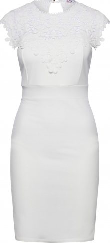 WAL G. Koktejlové šaty bílá