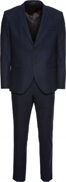 SELECTED HOMME Oblek \'SLHSLIM-MYLOIVER DK NAVY SUIT B\' námořnická modř