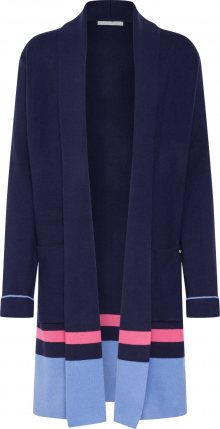 TOM TAILOR DENIM Kardigan tmavě modrá