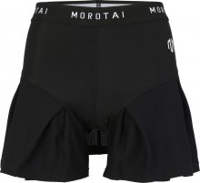 MOROTAI Sportovní kalhoty \'NAKA Performance Combi\' černá / bílá