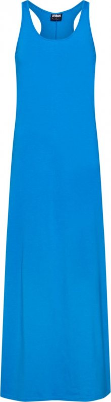 Urban Classics Letní šaty \'Ladies Long Racer Back Dress\' modrá