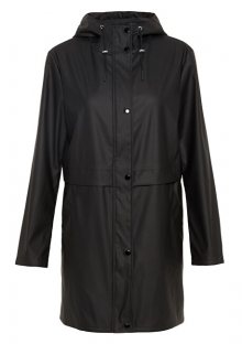 Vero Moda Dámský kabát VMFRIDAY NEW 3/4 COATED JACKET Black S