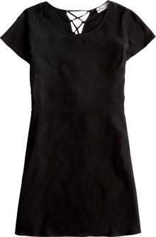 HOLLISTER Letní šaty \'SS PRINTED DRESS\' černá