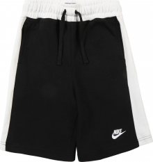 Nike Sportswear Kalhoty \'B NK Air SU19\' černá / bílá