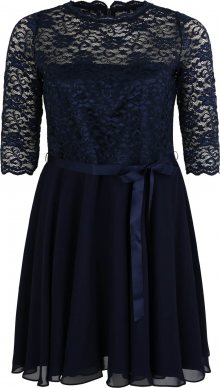 SWING Curve Koktejlové šaty marine modrá