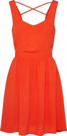 VILA Letní šaty oranžová