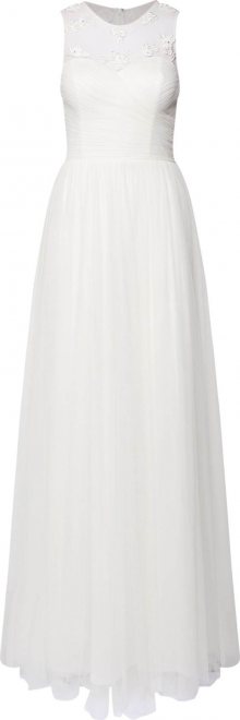 STAR NIGHT Společenské šaty bílá